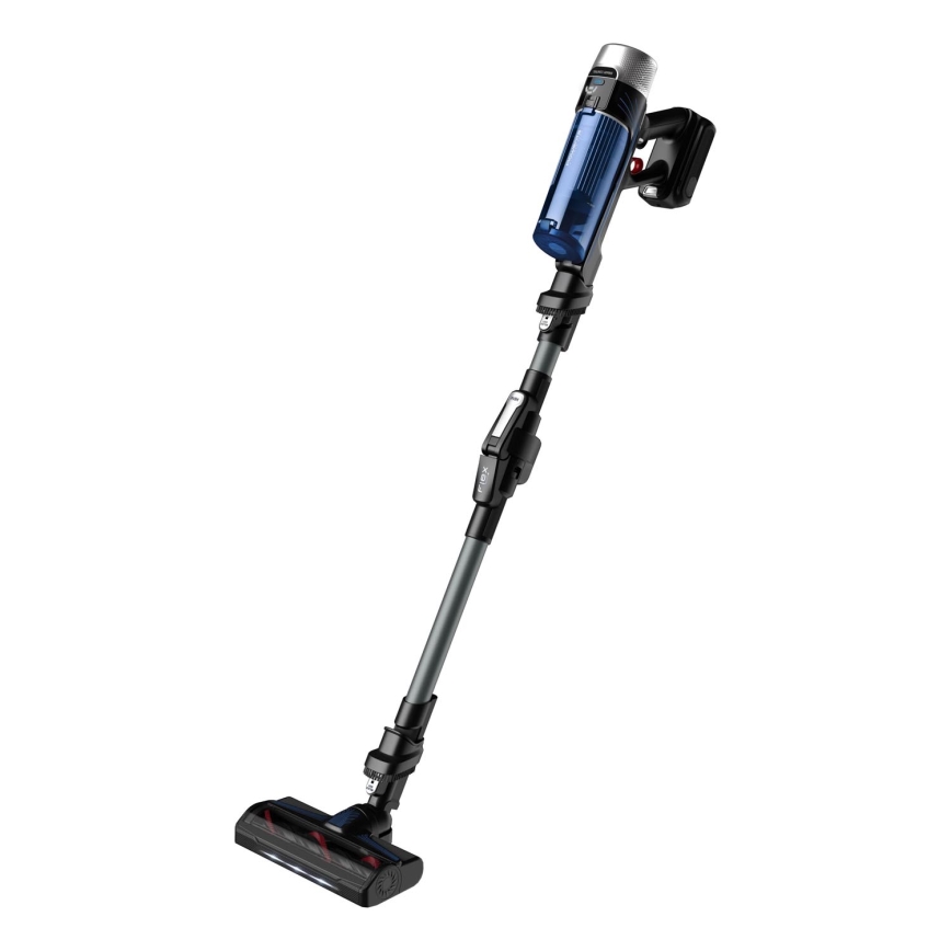 Rowenta - Putekļu sūcējs ar mopu X-FORCE FLEX ANIMAL AQUA AUTO 4in1 250W/25,2V 2500 mAh melna/zila