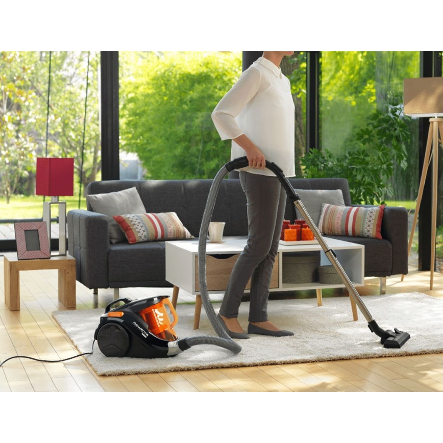 Rowenta - Putekļu sūcējs bez maisa COMPACT POWER 1,5l 750W/230V melna/oranža