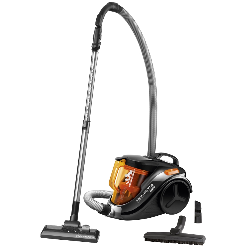 Rowenta - Putekļu sūcējs bez maisa COMPACT POWER 1,5l 750W/230V melna/oranža
