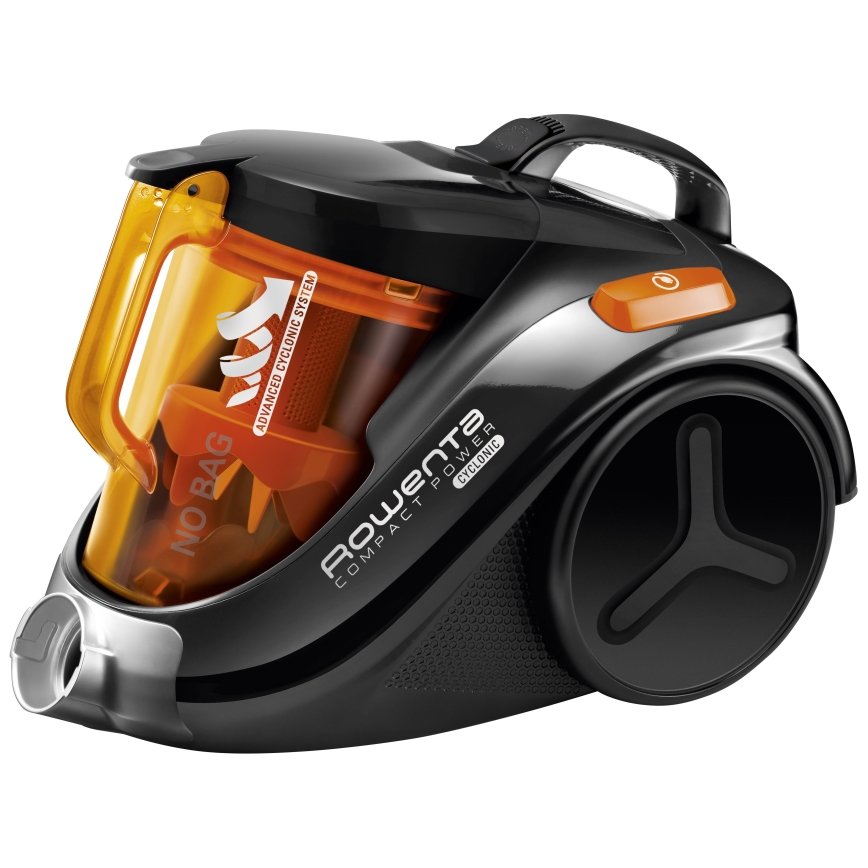 Rowenta - Putekļu sūcējs bez maisa COMPACT POWER 1,5l 750W/230V melna/oranža