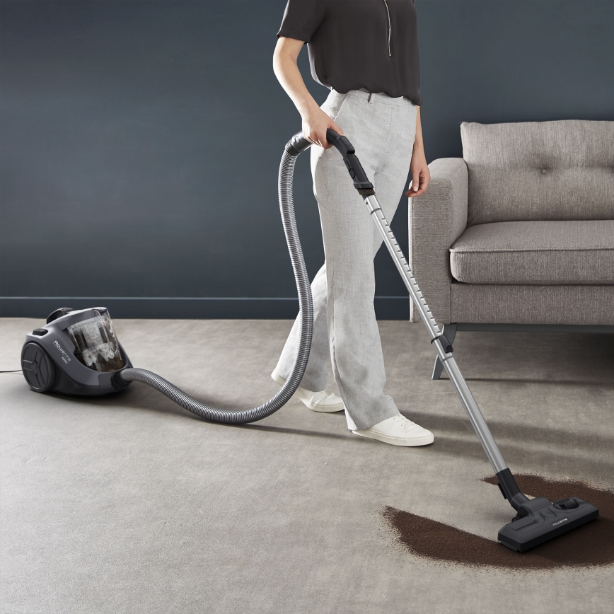 Rowenta - Putekļu sūcējs bez maisa COMPACT POWER 1,5l 750W/230V pelēka