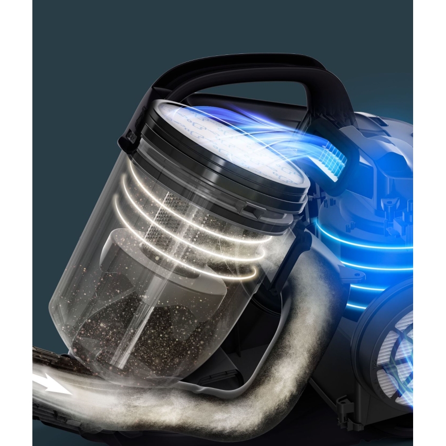 Rowenta - Putekļu sūcējs bez maisa COMPACT POWER 1,5l 750W/230V pelēka