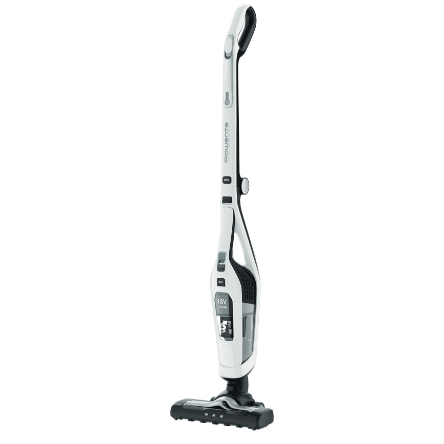 Rowenta - Putekļu sūcējs DUAL FORCE 2IN1 100W/18V 2500 mAh balta
