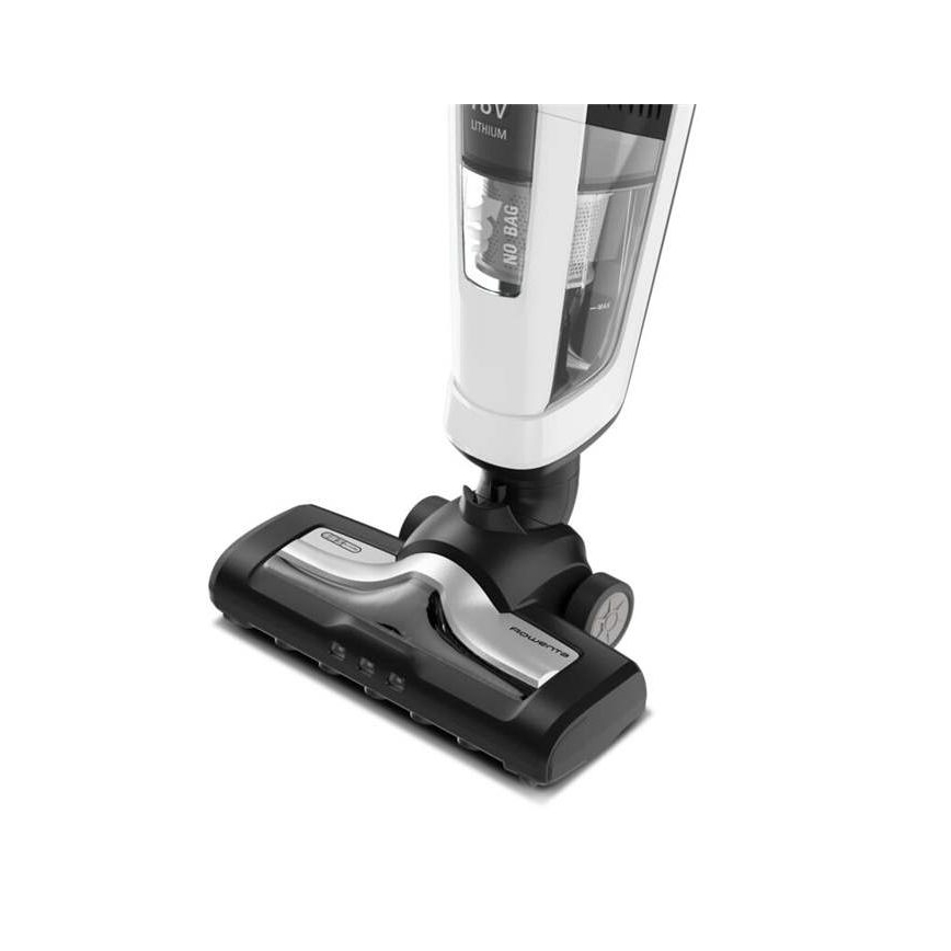 Rowenta - Putekļu sūcējs DUAL FORCE 2IN1 100W/18V 2500 mAh balta