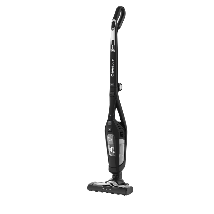 Rowenta - Putekļu sūcējs DUAL FORCE 2IN1 100W/18V 2500 mAh melna