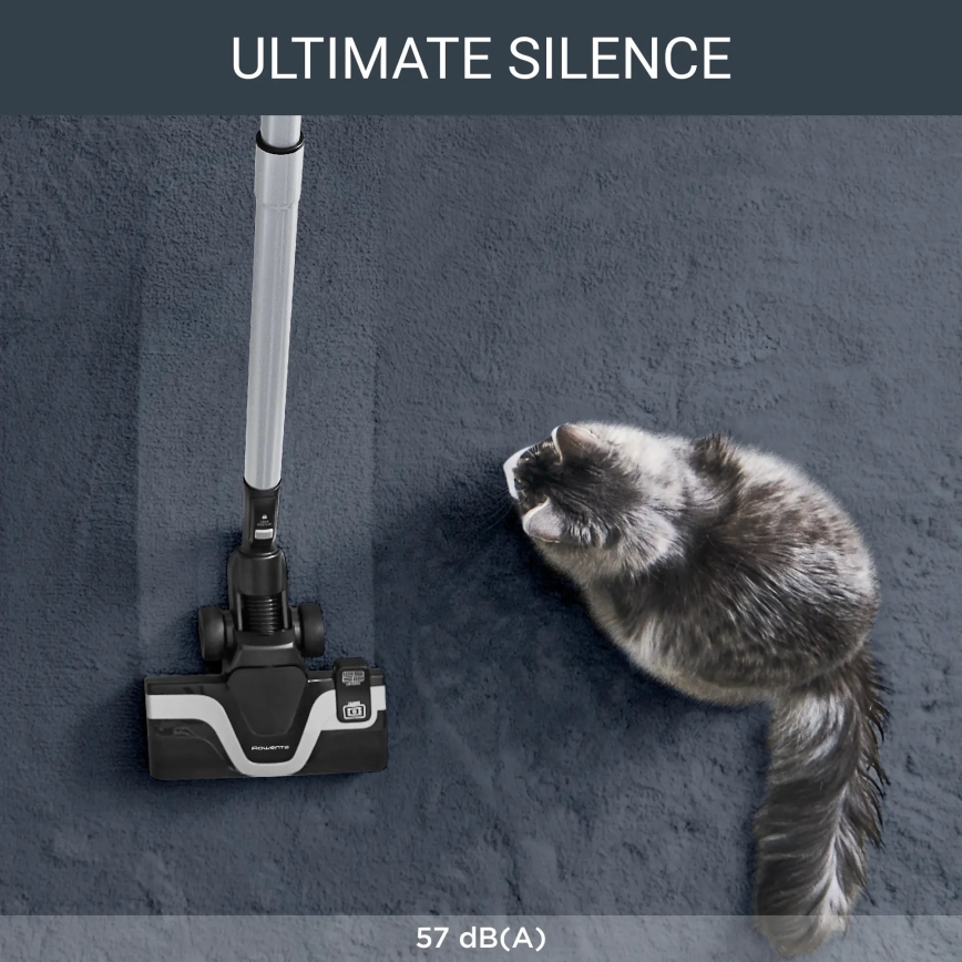 Rowenta - Putekļu sūcējs ar maisiņu SILENCE FORCE ALLERGY+ 4,5l 400W/230V melns/balts
