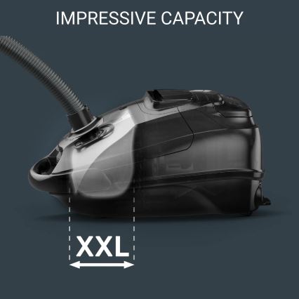 Rowenta - Putekļu sūcējs ar maisiņu SILENCE FORCE ALLERGY+ 4,5l 400W/230V melns/balts
