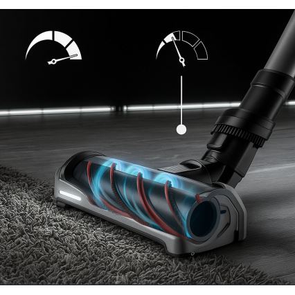 Rowenta - Putekļu sūcējs ar mopu X-FORCE FLEX ANIMAL AQUA AUTO 3in1 480W/32,4V 2500 mAh zila