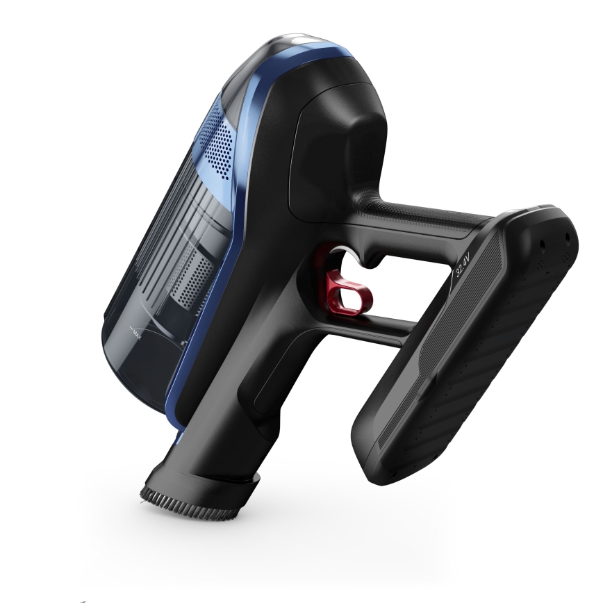 Rowenta - Putekļu sūcējs ar mopu X-FORCE FLEX ANIMAL AQUA AUTO 3in1 480W/32,4V 2500 mAh zila