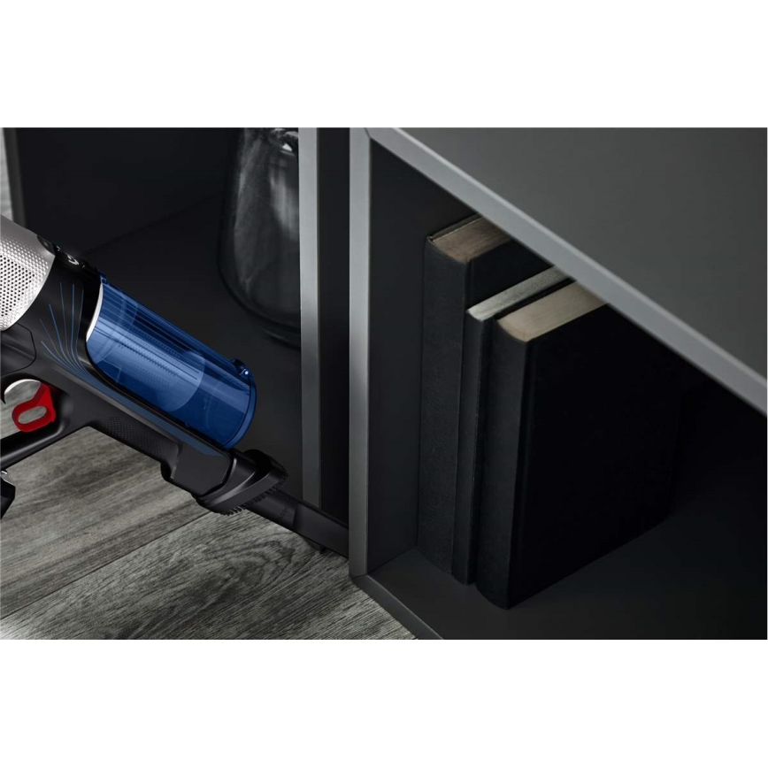 Rowenta - Putekļu sūcējs ar mopu X-FORCE FLEX ANIMAL AQUA AUTO 4in1 250W/25,2V 2500 mAh melna/zila