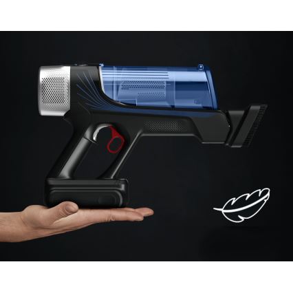 Rowenta - Putekļu sūcējs ar mopu X-FORCE FLEX ANIMAL AQUA AUTO 4in1 250W/25,2V 2500 mAh melna/zila