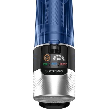 Rowenta - Putekļu sūcējs ar mopu X-FORCE FLEX ANIMAL AQUA AUTO 4in1 250W/25,2V 2500 mAh melna/zila