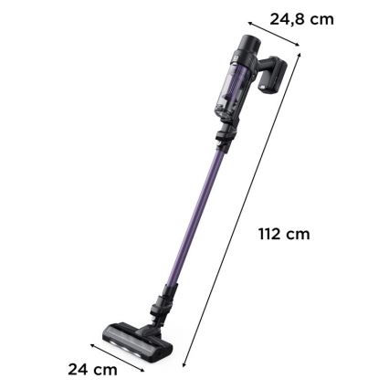 Rowenta - Putekļu sūcējs X-PERT 2in1 140W/18V 2500 mAh violeta