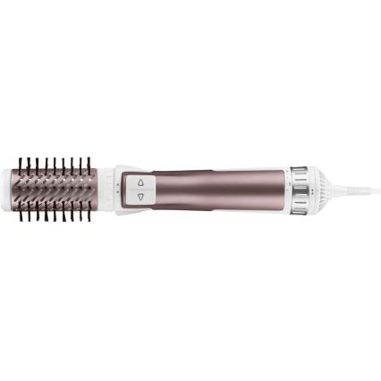 Rowenta - Rotējoša matu ķemme PREMIUM CARE 1000W/230V rozā/balta