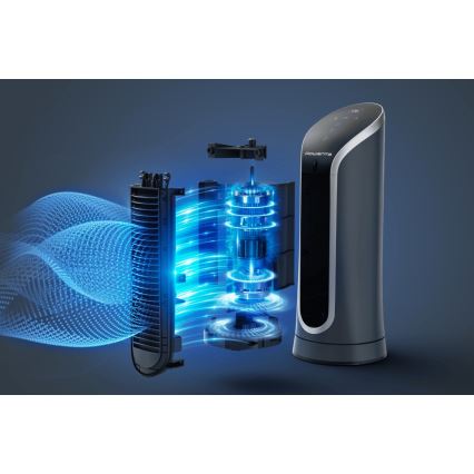 Rowenta - Stāvošais ventilators EOLE COMPACT 30W/230V melns