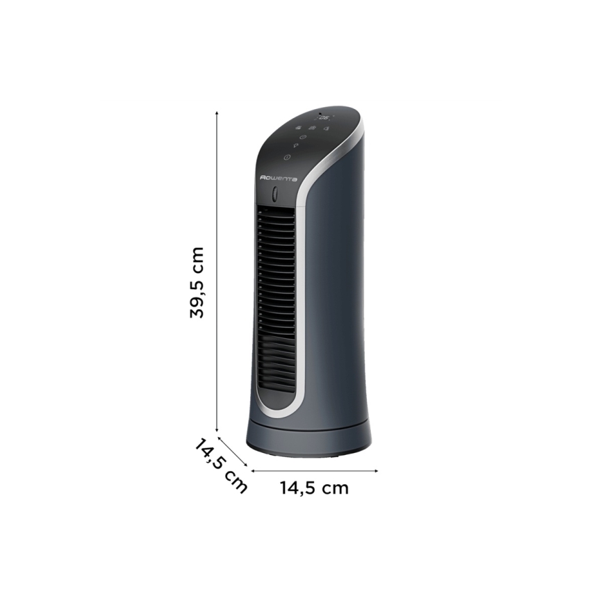 Rowenta - Stāvošais ventilators EOLE COMPACT 30W/230V melns