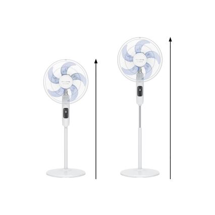 Rowenta - Stāvošais ventilators TURBO SILENCE 55W/230V 147 cm balts + tālvadība