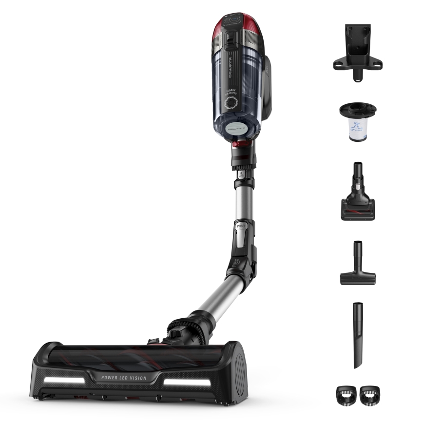 Rowenta - stieņa tipa putekļsūcējs X-FORCE FLEX ANIMAL CARE 320W/25,2V melns 2000 mAh