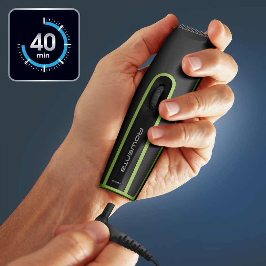 Rowenta - Trimmeris SPORTA KOLEKCIJA, 600 mAh, melns
