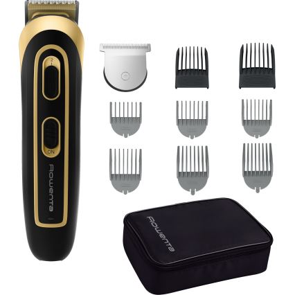 Rowenta - Trimmeris TRIM & STYLE 750 mAh melns/zeltains