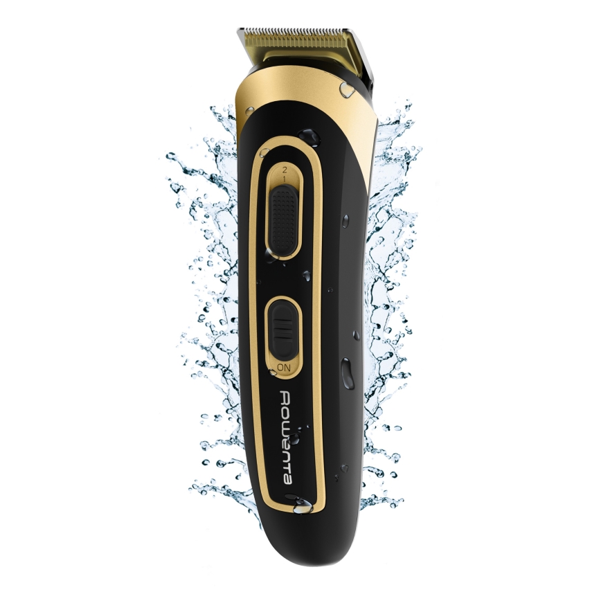 Rowenta - Trimmeris TRIM & STYLE 750 mAh melns/zeltains