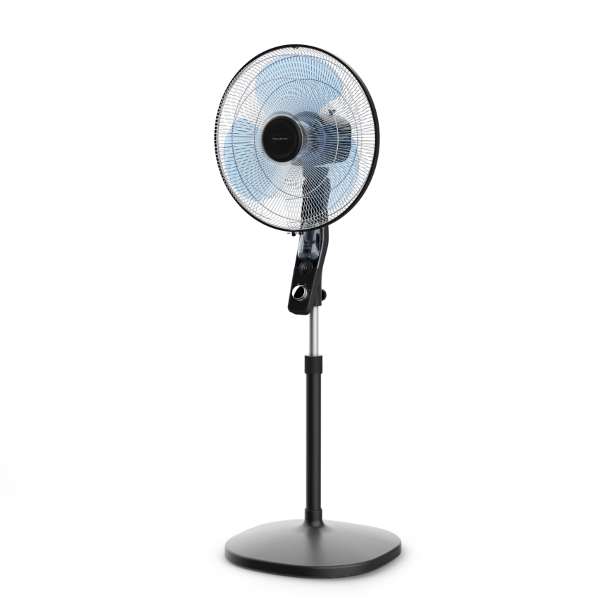 Rowenta - Ventilators uz statīva ar pretodu atbaidītāju ESSENTIAL+ 60W/230V 130 cm melns