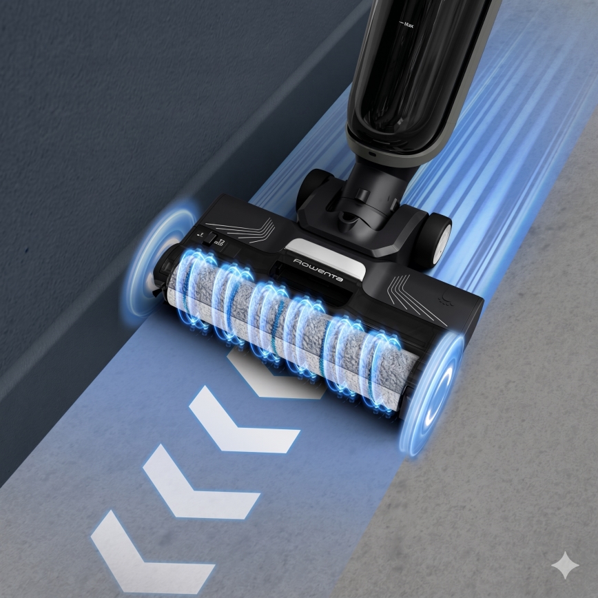 Rowenta - X-CLEAN 2 vienā grīdas mazgātājs 200W/4400 mAh