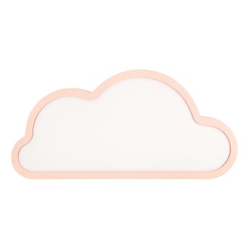 Rozā bērnu galda lampa CLOUD LED/11W/230V