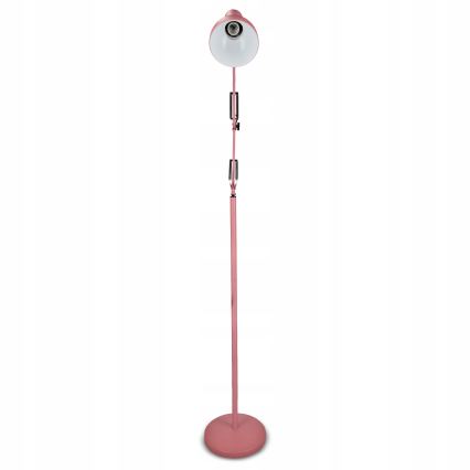 Rozā grīdas lampa 1xE27/40W/230V