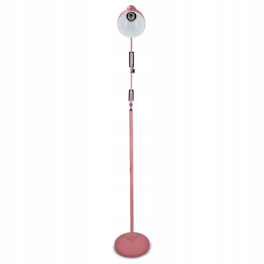 Rozā grīdas lampa 1xE27/40W/230V