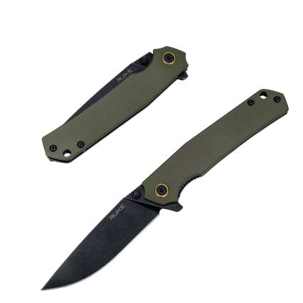 Ruike RUP801G - Saliekams kabatas nazis 20 cm zaļa