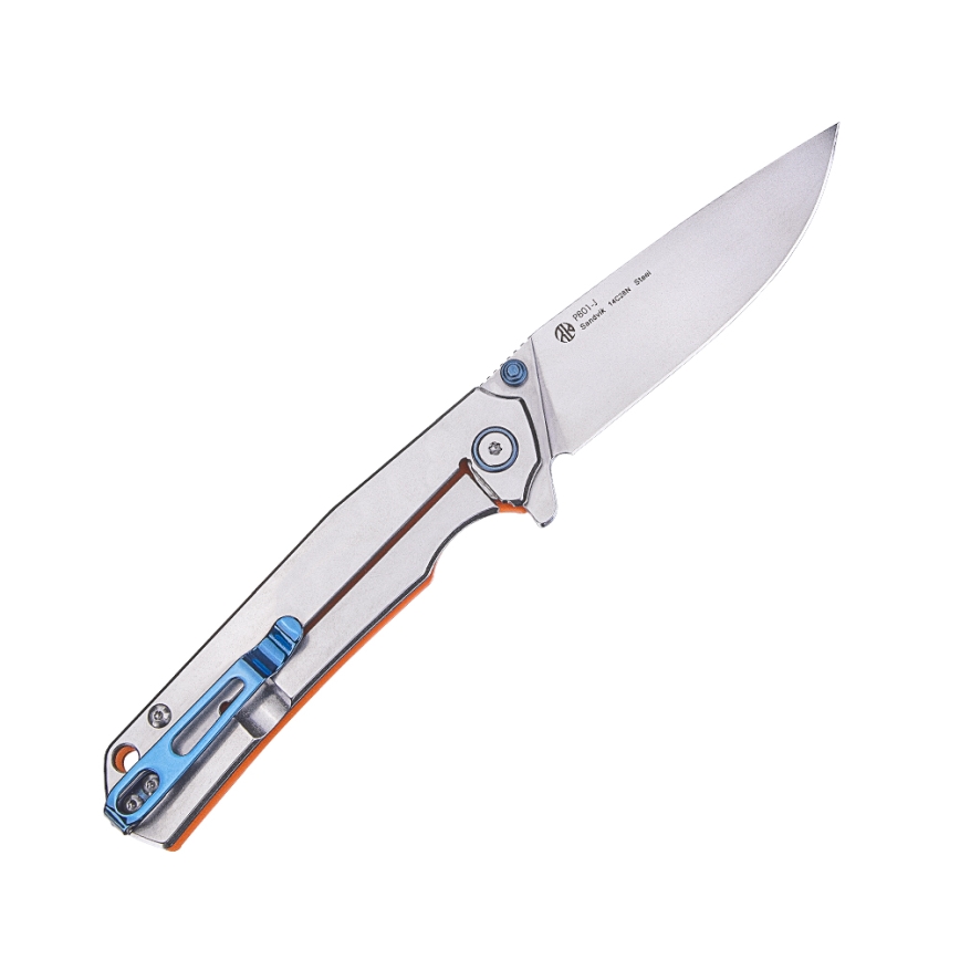 Ruike RUP801SF - Saliekams kabatas nazis 20 cm sudraba