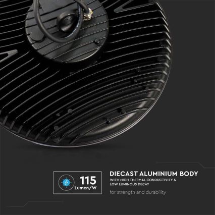 Rūpniecības High Bay LED gaismeklis/100W/230V 4000K IP65