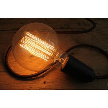 Rūpnieciskā dekoratīvā dimējama spuldze SELRED G125 E27/60W/230V 3000K 120 lm