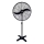 Rūpnieciskais statīva ventilators 160W/230V 182 cm melns