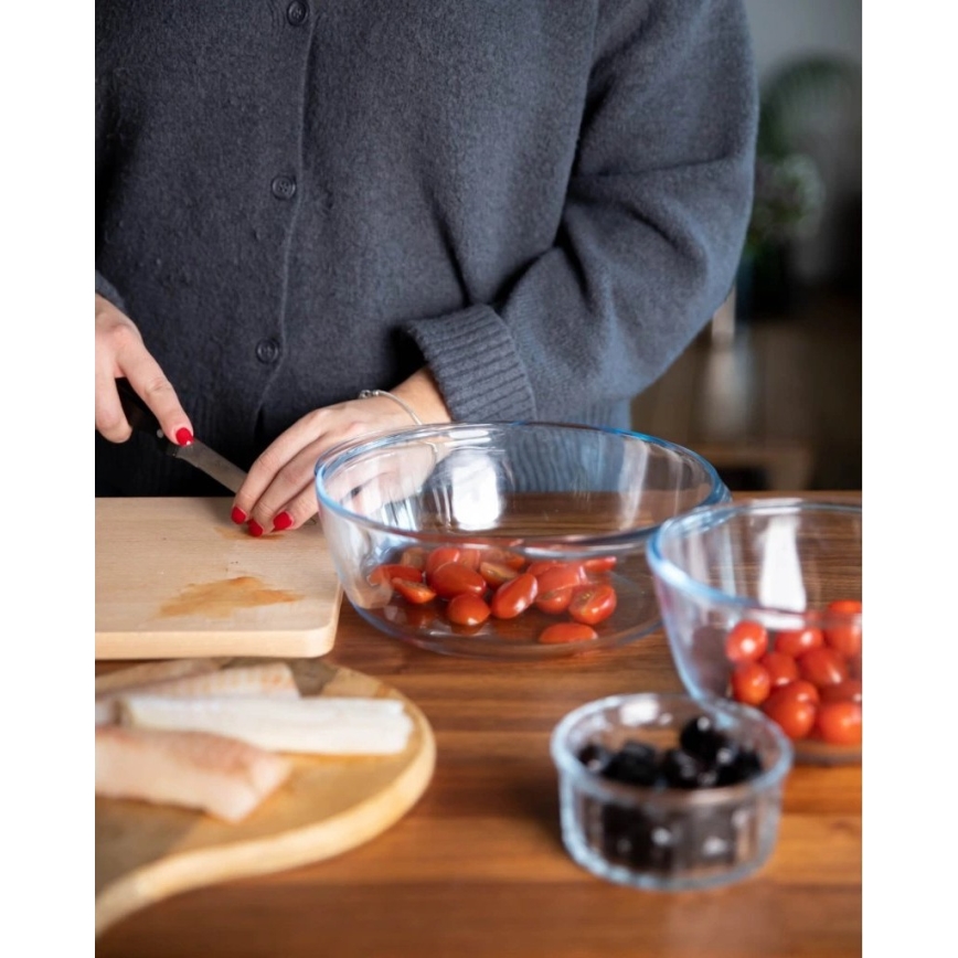 Sacepuma trauks ar vāku PYREX 3 l