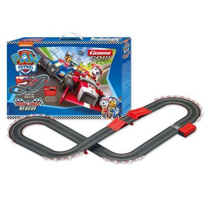 Sacīkšu trase CARRERA GO Paw Patrol 4xLR20 4,3 m