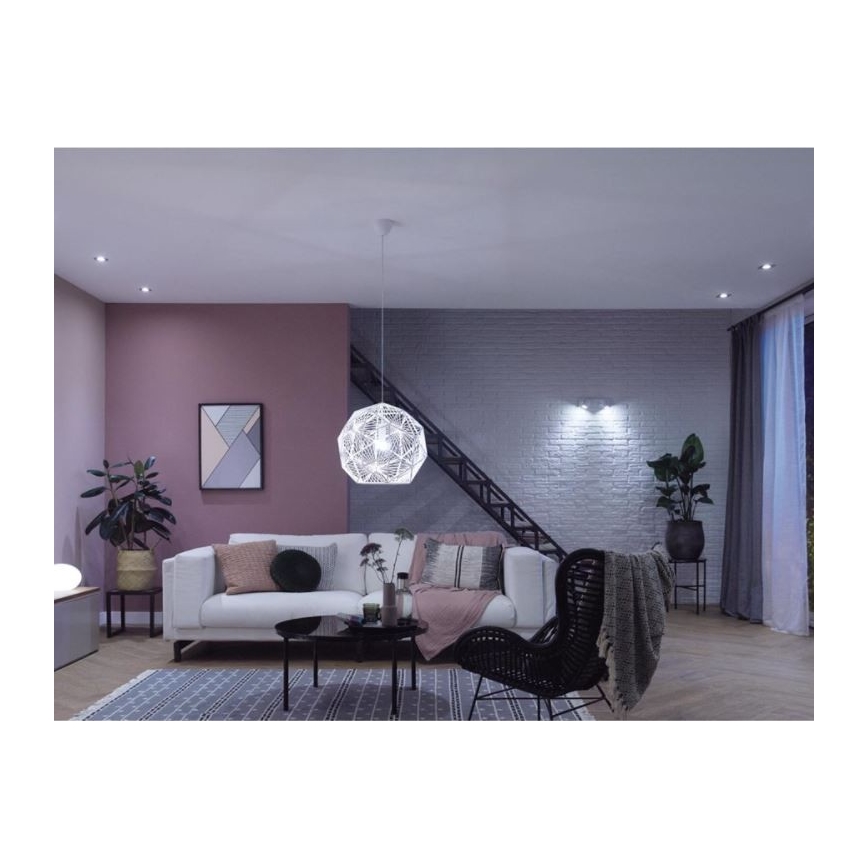 Sākuma komplekts Philips Hue WHITE AMBIANCE 2xE27/8W/230V + starpsavienojuma ierīce