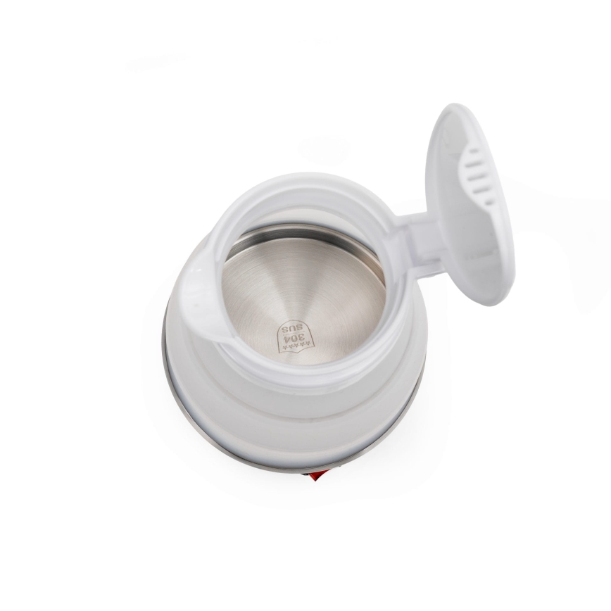 Saliekamā tējkanna 0,6l 600W/230V balta