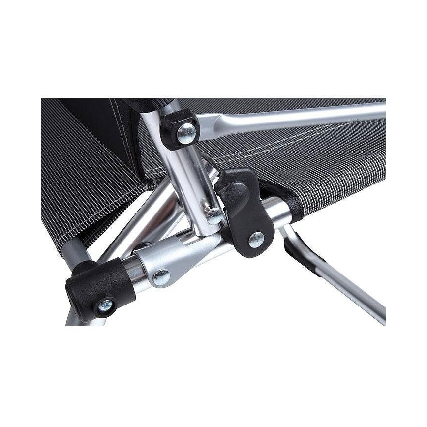 Saliekamais kempinga krēsls, pelēks