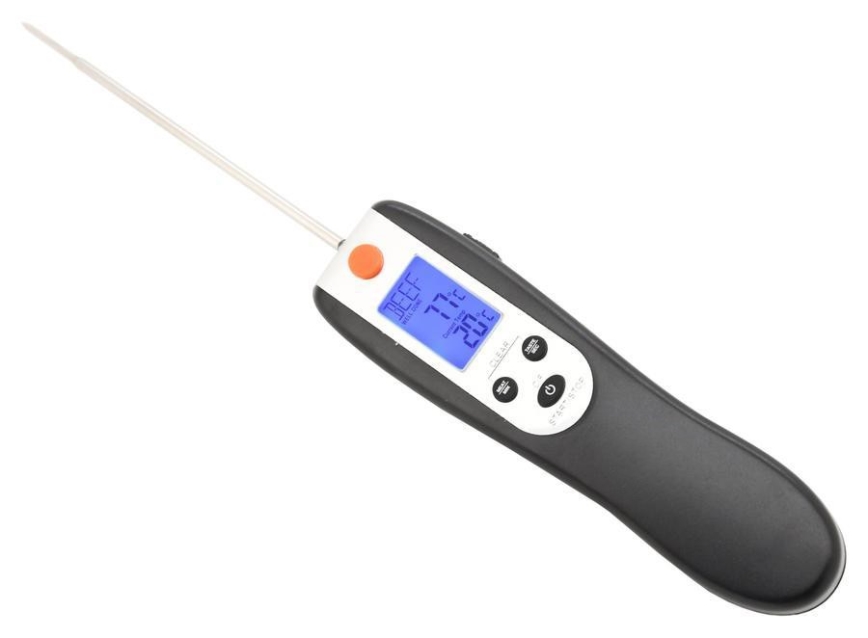 Saliekams digitālais gaļas termometrs 0-300°C 2xAAA