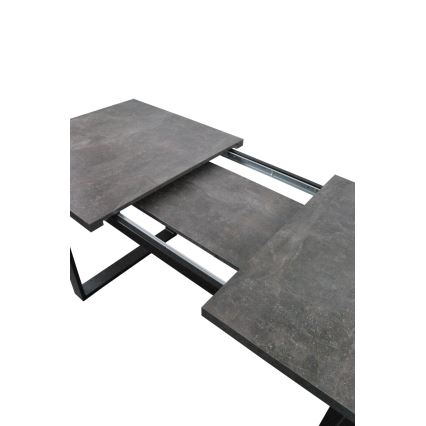 Izvelkams ēdamgalda galds COLIN pelēks