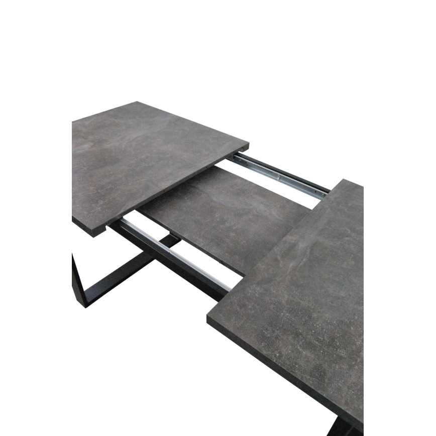 Izvelkams ēdamgalda galds COLIN pelēks