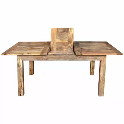 Saliekams ēdamgalds HINA 180x90 cm masīvkoks/mango koks