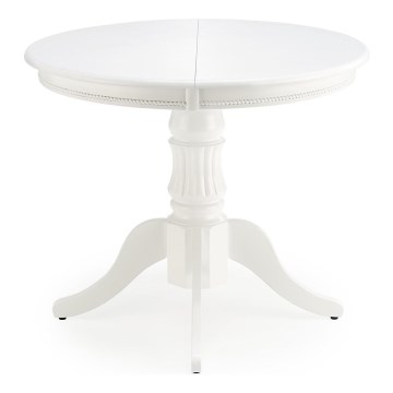 Saliekams ēdamgalds WILLIAM 75x124 cm balta