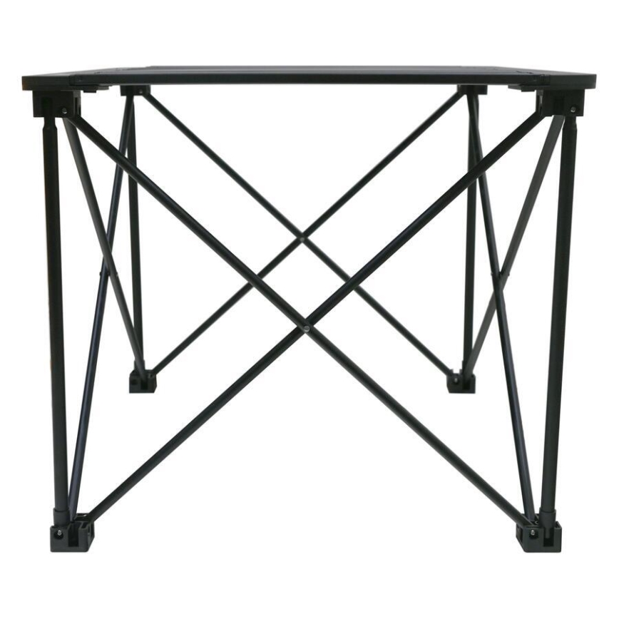 Saliekams kempinga galds 52x52cm antracīta