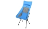 Saliekams kempinga krēsls zila 105 cm