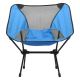 Saliekams kempinga krēsls zila 63 cm