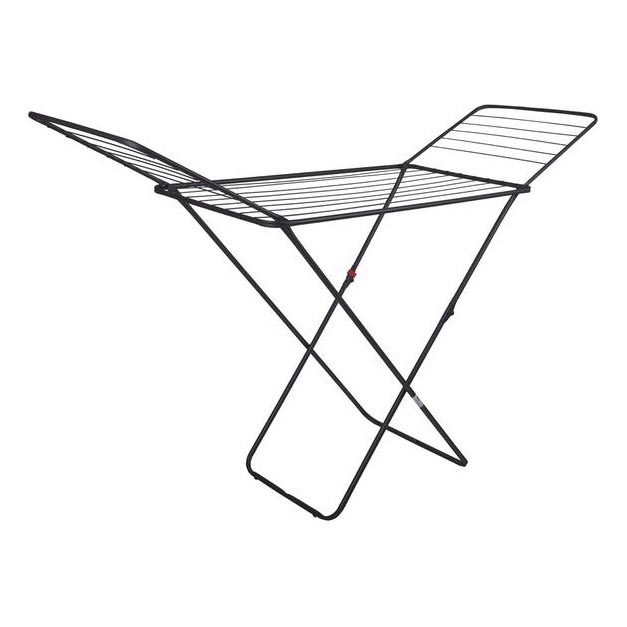Saliekams veļas žāvētāja statīvs TORO 180x93 cm melna