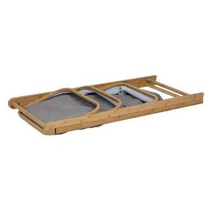 Salokāms plaukts ar groziņiem 45x99x35 cm